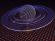Saturn Glass Sculpture